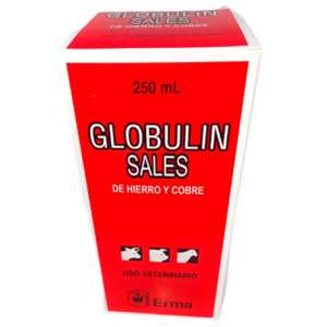 GLOBULIN X 250ML SALES HIERRO Y COBRE - ERMA