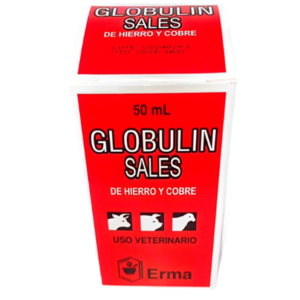 GLOBULIN X 50ML SALES HIERRO Y COBRE - ERMA