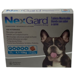 NEXGARD PERROS 4.1-10 KG - BOE