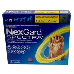 NEXGARD SPECTRA 3.5 - 7.5 KG PERROS - BOE